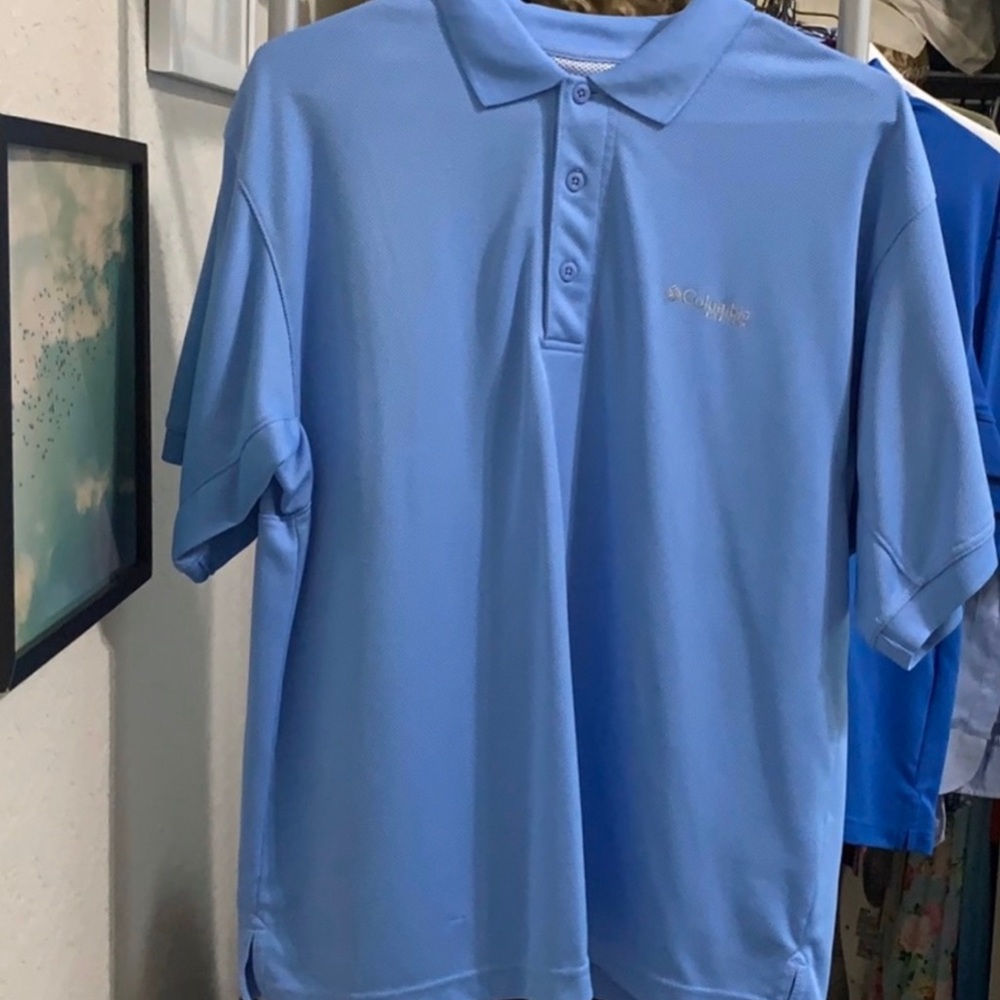 Men’s Columbia dri fit polo